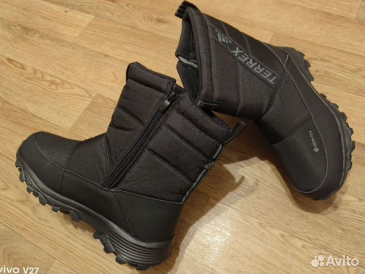 Зимние дутики мужские Adidas gore-tex Terrex