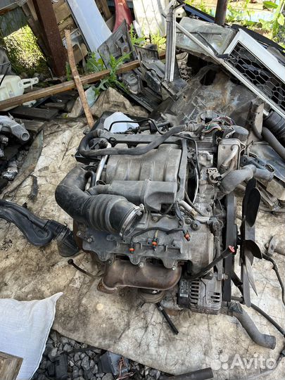 Двигатель mercedes w210 e280 2.8, 204 л.с