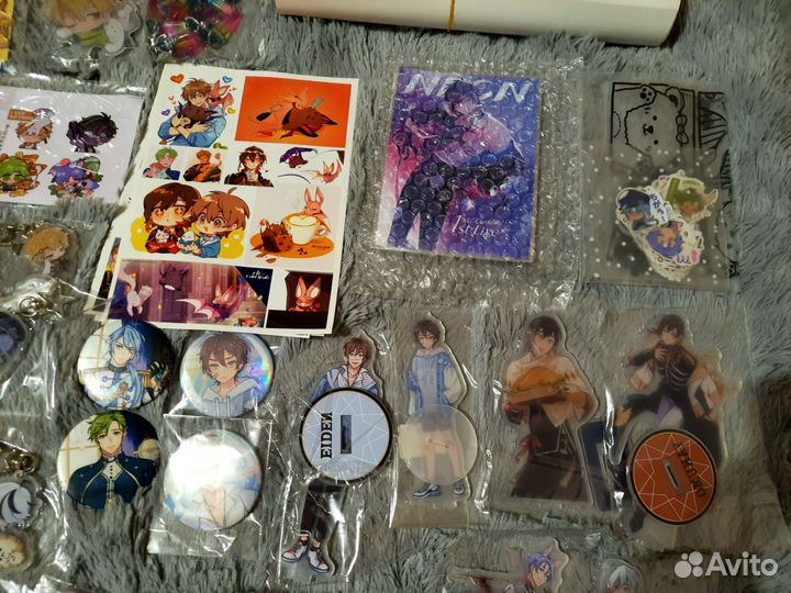 Мерч Nu:Carnival (фигурки, значки, брелоки и т.д)