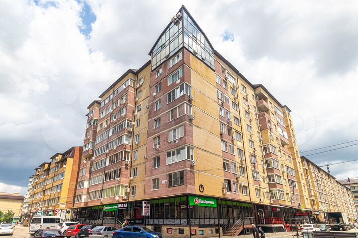 Квартира-студия, 26,6 м², 6/9 эт.