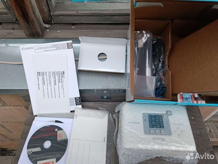 Компактный фотопринтер canon