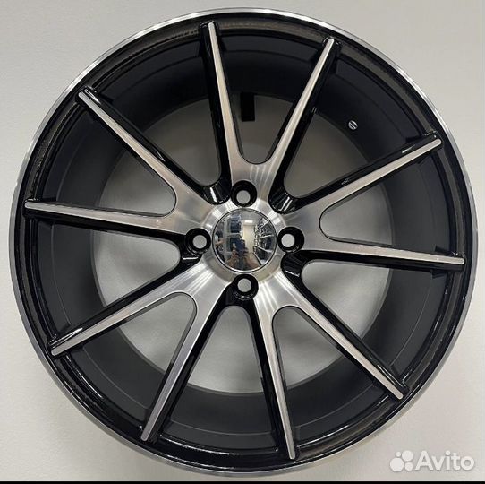 Диски R17 4x100 Vossen VFS1 bkf