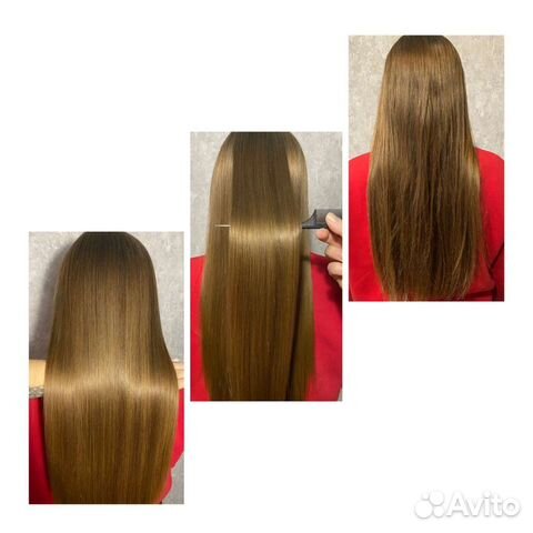 Кератиновое выпрямление волос