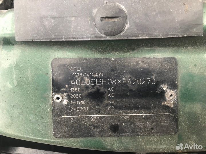 Разбор на запчасти Opel Corsa B