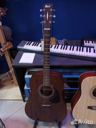 Акустическая гитара массив красного дерева Cort