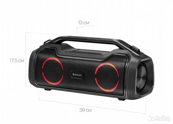 Колонка портативная музыкальная bluetooth Defender