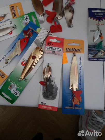 Рыболовные принадлежности. Блесны