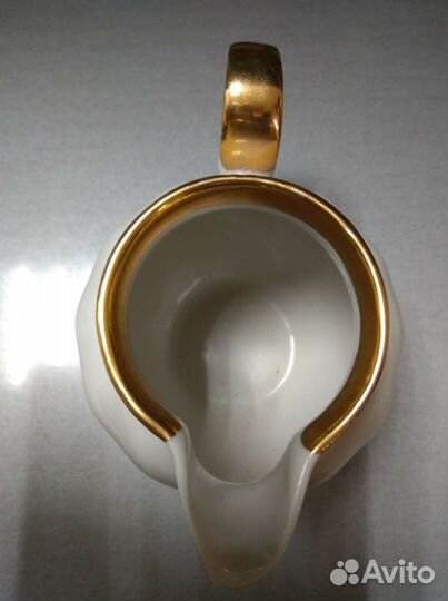 Кувшин молочник Дулевский фарфоровый завод 1990г