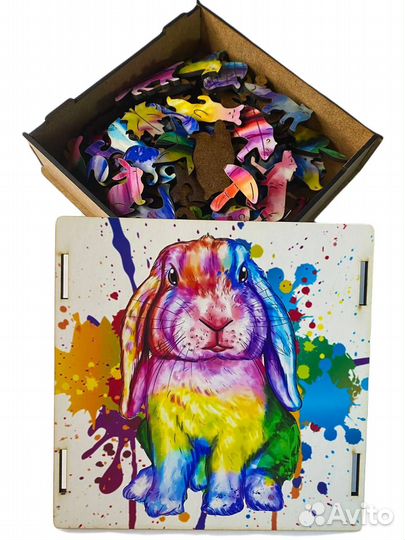 Картины, деревянные пазлы