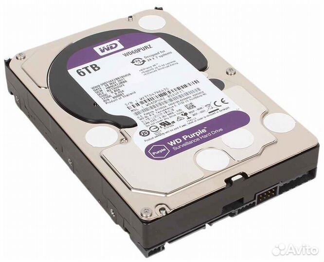 Жесткий диск WD Purple 6 TB (WD60purz)