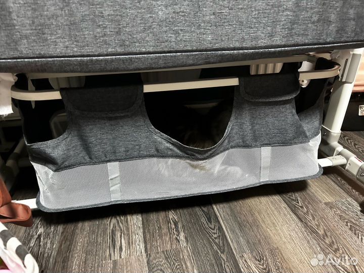 Приставная кроватка манеж