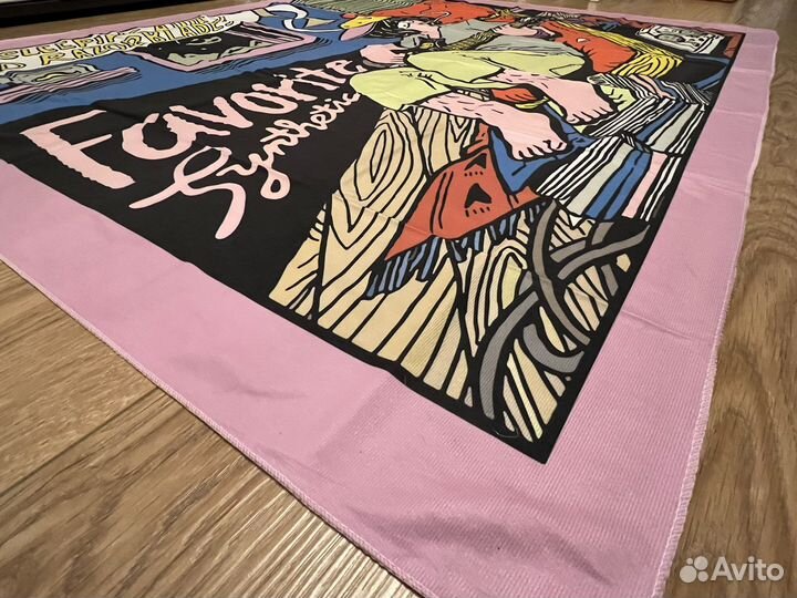 Постер тканевый скейтборинг The Exploding Hearts