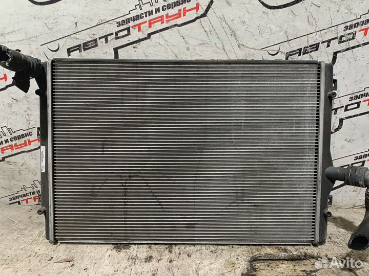 Радиатор двигателя audi volkswagen seat skoda. cdlc cdlf cdlg crza. leon octavia passat superb. AJ5