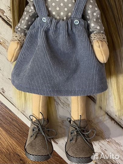 Интерьерная текстильная кукла, Тильда, подарок