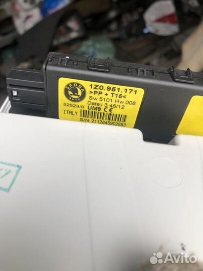 Датчик объёма Шкода октавия а5