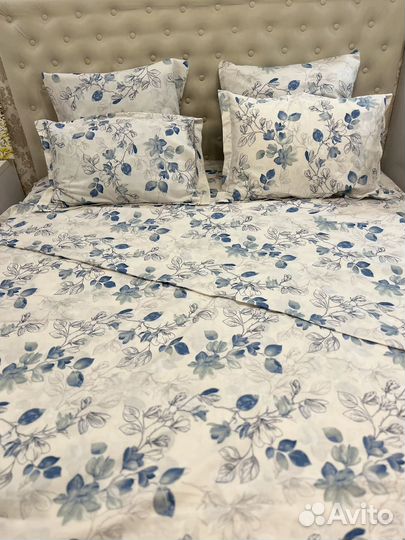 Белье постельное евро сатин