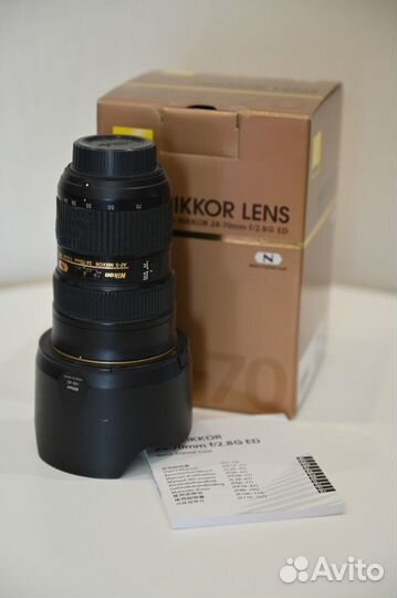 Nikon 24-70mm f/2.8G ED AF-S