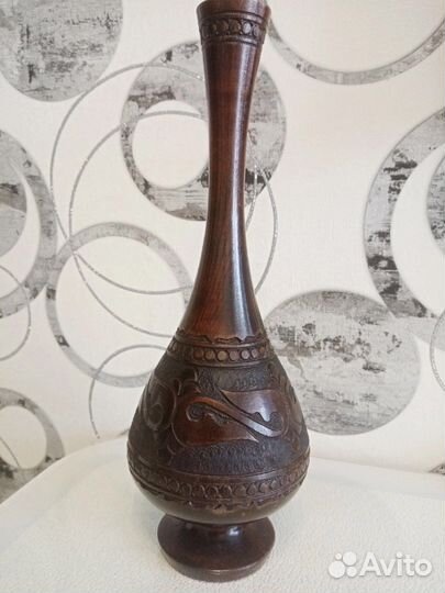 Деревянная ваза из СССР