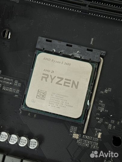 Материнская плата с процессором ryzen 3600