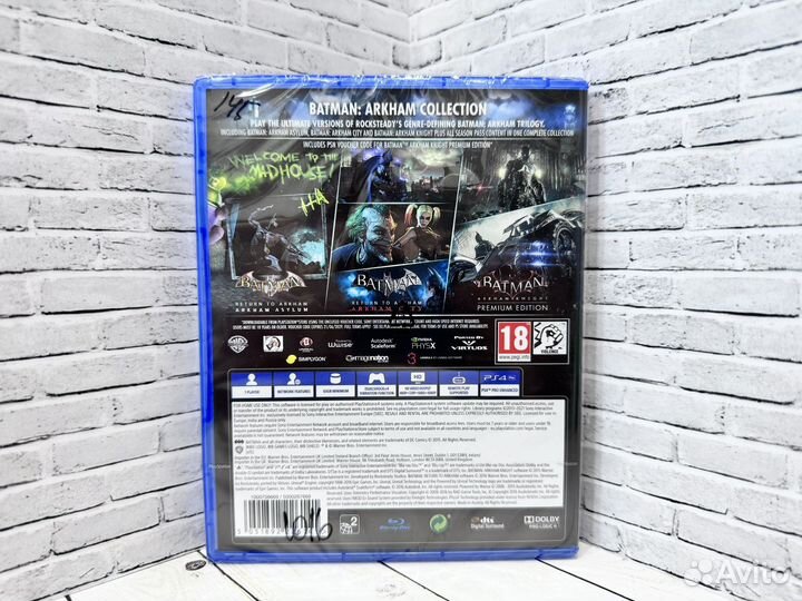 Batman Arkham Collection (Новый диск) PS4