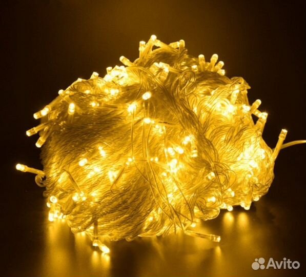 Гирлянда штора 