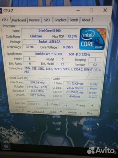 Intel core i5 660