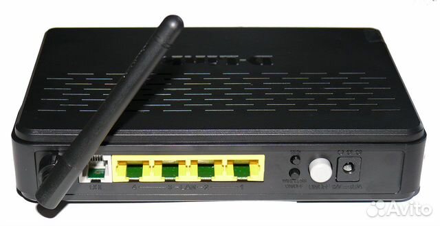 Модем D-Link DSL-2640U WiFi adsl2+ маршрутизатор