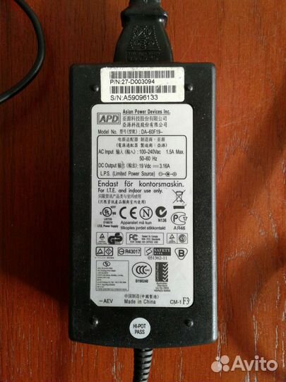 Блок питания DA-60F19