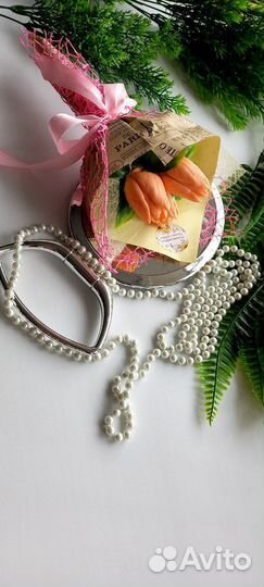 Букет цветов из мыла