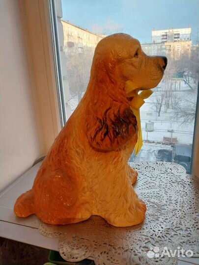 Статуэтка копилка собака