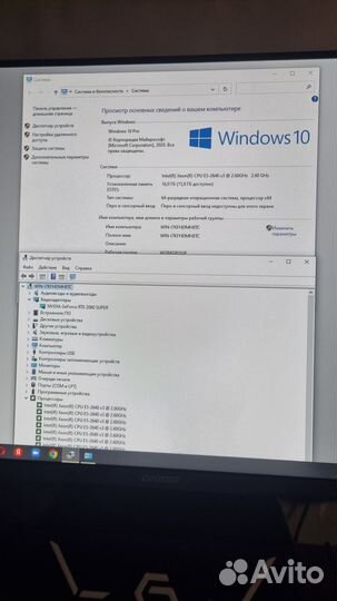Монокомпьютер i7 \ rtx2060s \ 1TB SSD