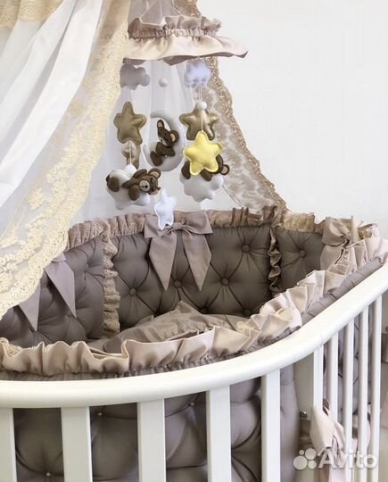 Бортики в кроватку