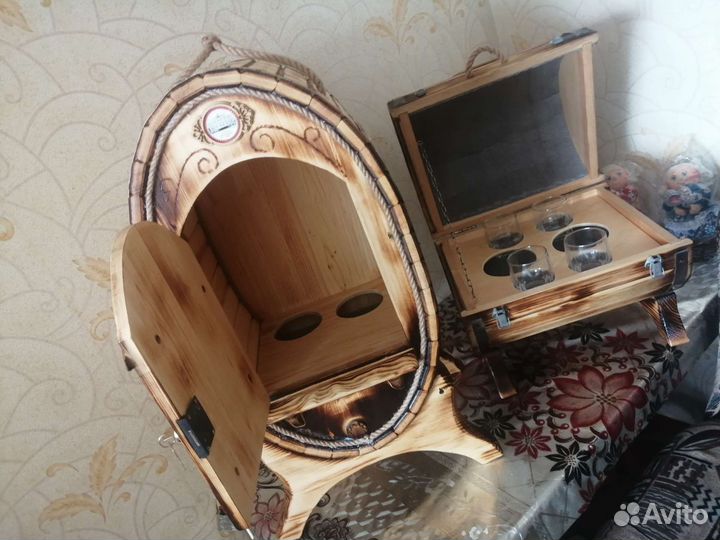 Мини-бар бочка