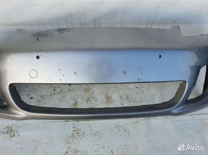 Porsche Panamera 970 бампер передний голый турбо