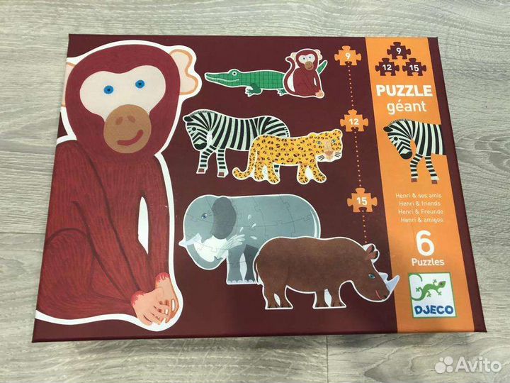 Пазл гигант Djeco