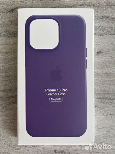 Чехол iPhone 13 Pro Leather Case