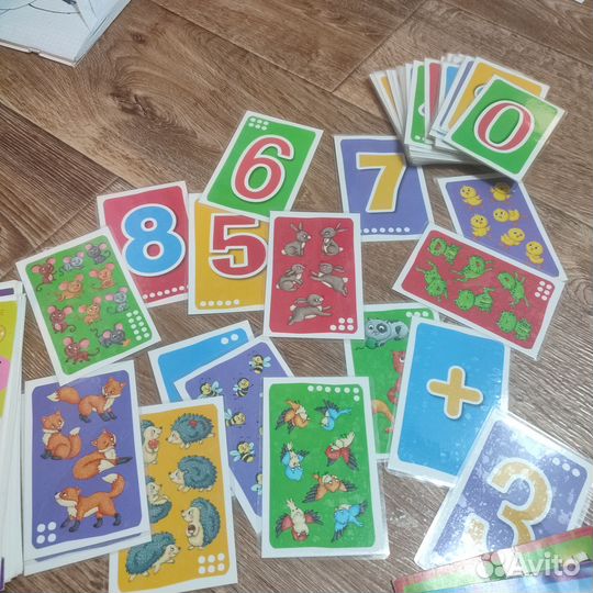 Развивающие карточки и игры пакетом