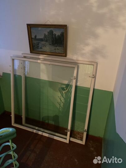Деревянные оконные рамы бу