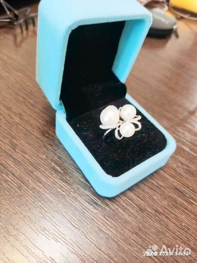 Кольцо серебряное