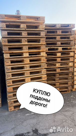 Поддоны деревянные закупаем