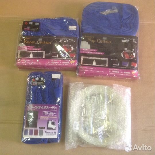 Шторы для кабины грузовика со спальником