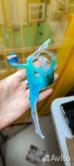 Изделия из эпоксидной смолы гимнаста