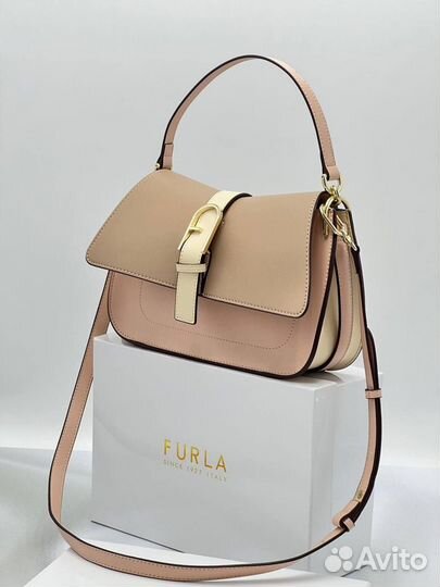 Сумка натуральная кожа furla