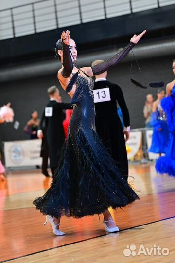 Платье для бальных танцев стандарт