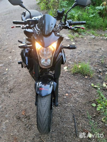 Kawasaki ninja er650n (er6n) 2013 красно-черный