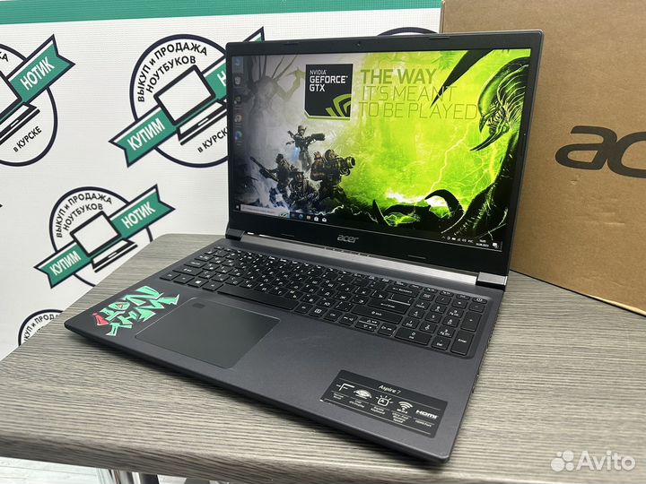 Acer Gaming Ryzen 5 3550H 12Gb DDR4 GTX 1650Ti SSD