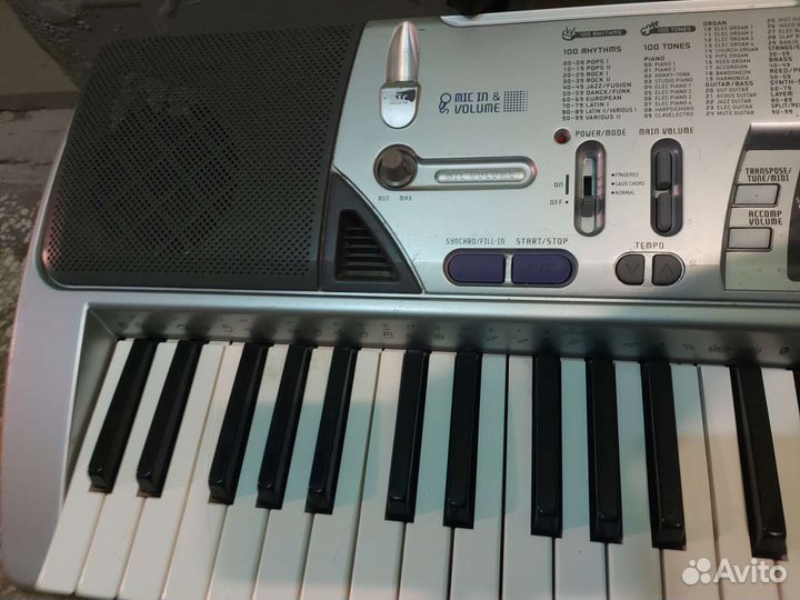 Синтезатор casio ctk-496