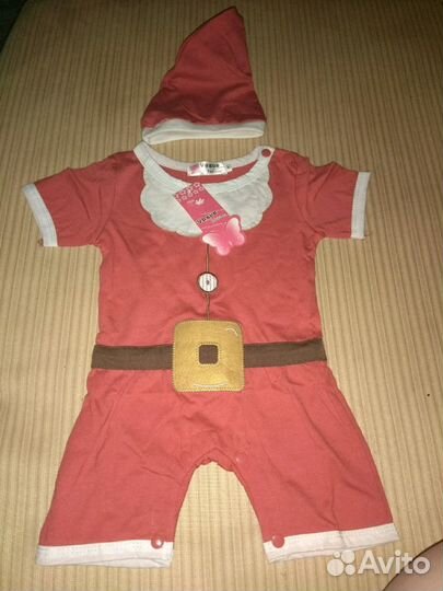 Новый Костюм деда мороза для мальчика