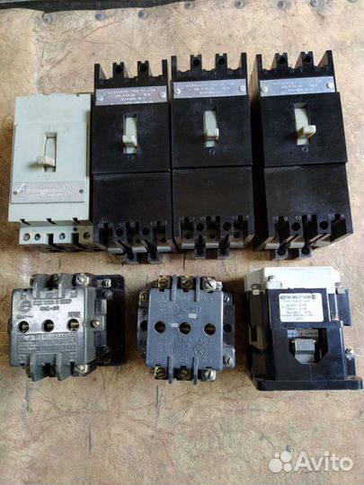 Конденсаторы предохранители автоматы пускатели