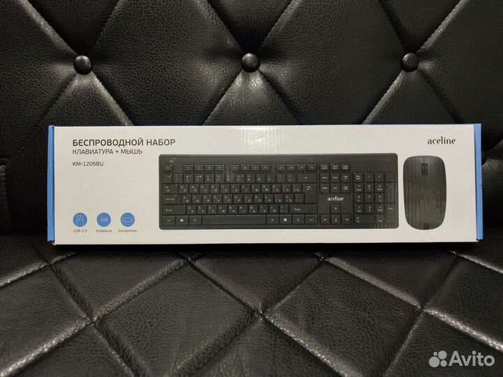 Новые Беспроводные Клавиатура+Мышь